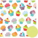 Feliz Aniversário - Cupcakes