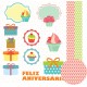 Feliz Aniversário - Recortes