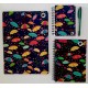 Kit Caderno, caderneta e pasta - Sombrinha