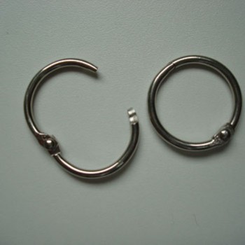 Argola 25mm. Embalagem com 2 unidades