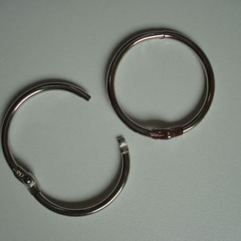 Argola 32mm. Embalagem com 2 unidades